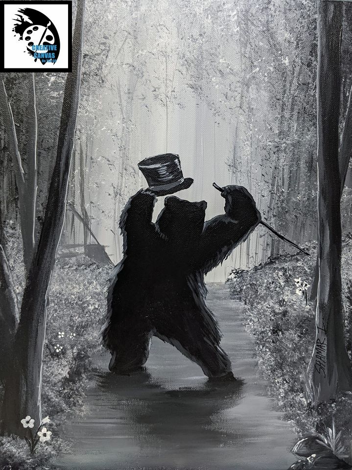 Bear Astaire Tutorial Painting